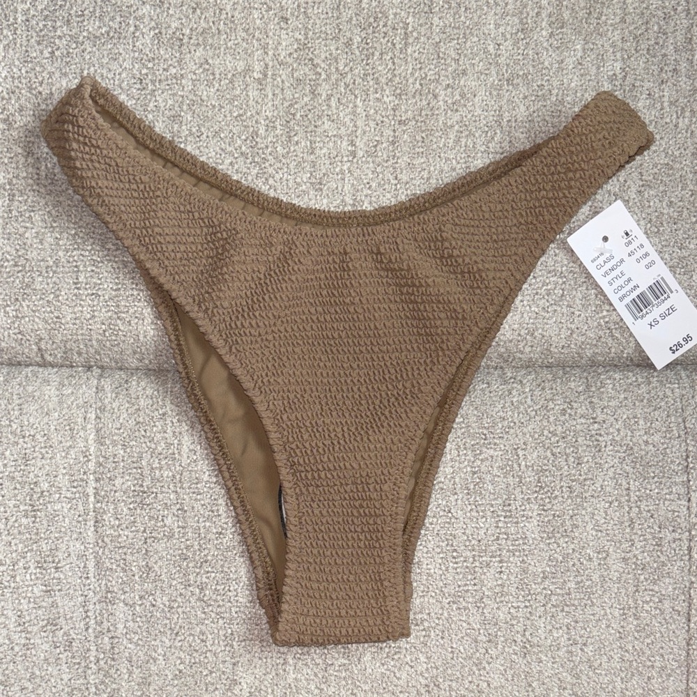 NWT PacSun Swim Ribbed Bikini Bottom - Picture 2 of 4